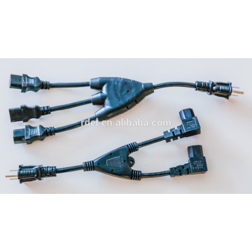 Splitter Cable Power Extension Cord VDE